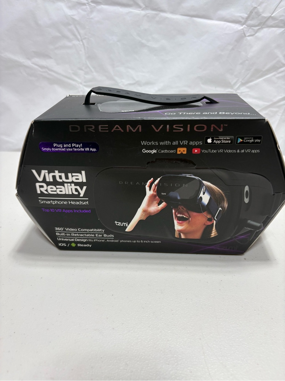 Virtual Reality Smartphone Headset - Black